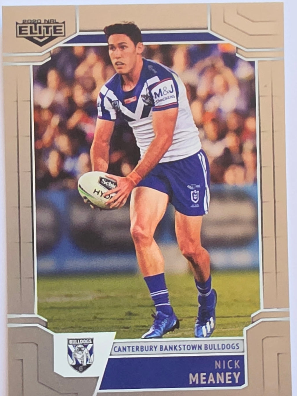 NRL 2020 Elite Silver Parallel #024 Nick Meaney Canterbury Bankstown Bulldogs