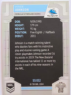 NRL 2020 Elite Silver Parallel #032 Shaun Johnson Cronulla Sutherland Sharks