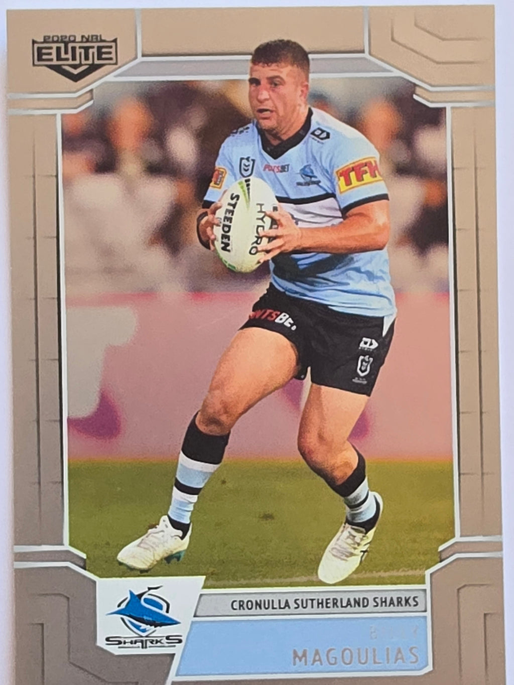 NRL 2020 Elite Silver Parallel #033 Billy Magoulias Cronulla Sutherland Sharks