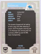 NRL 2020 Elite Silver Parallel #033 Billy Magoulias Cronulla Sutherland Sharks