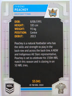 NRL 2020 Elite Silver Parallel #041 Tyrone Peachey Gold Coast Titans