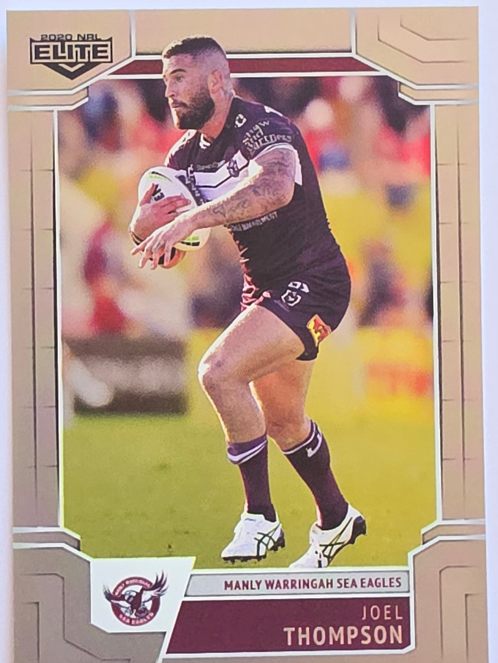 NRL 2020 Elite Silver Parallel #053 Joel Thompson Manly Warringah Sea Eagles