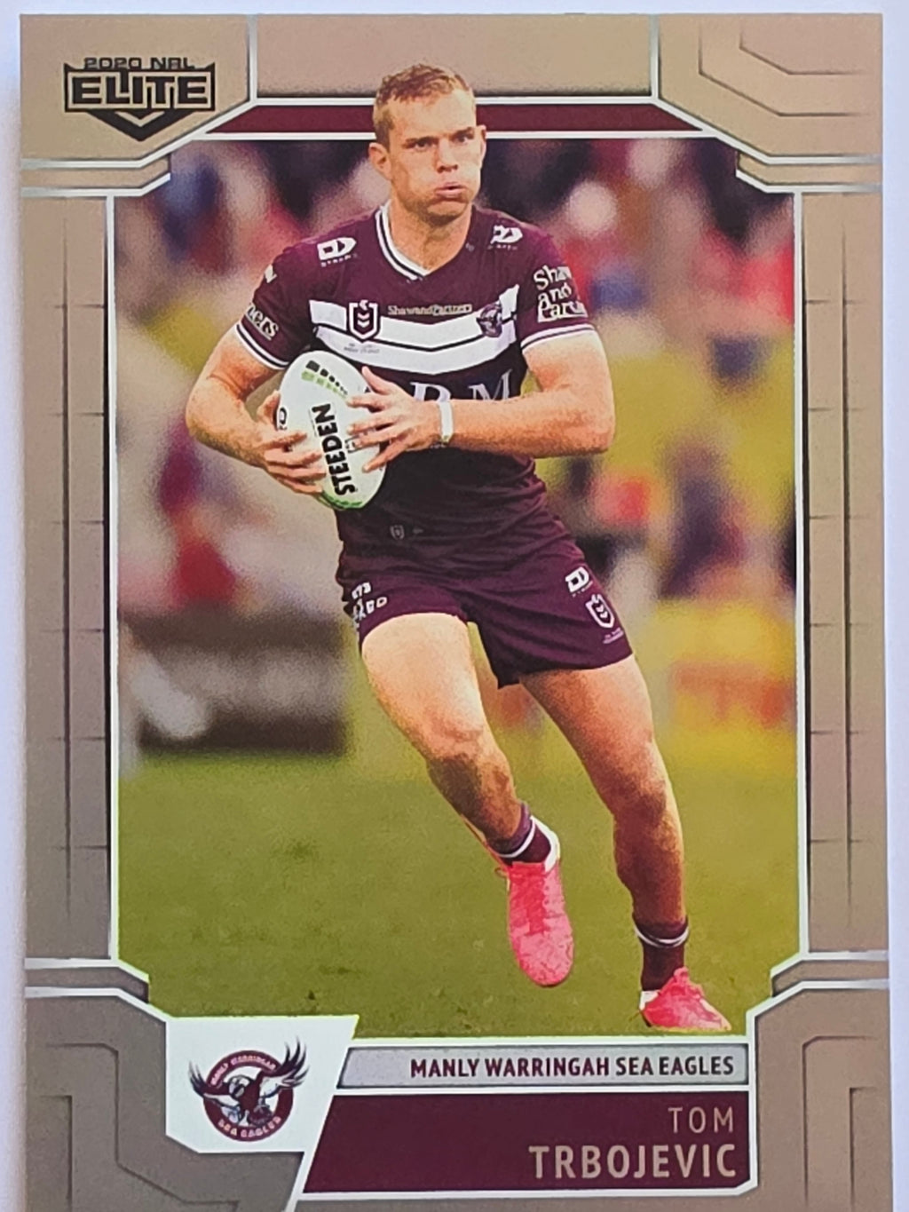 NRL 2020 Elite Silver Parallel #054 Tom Trbojevic Manly Warringah Sea Eagles