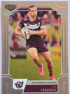 NRL 2020 Elite Silver Parallel #054 Tom Trbojevic Manly Warringah Sea Eagles