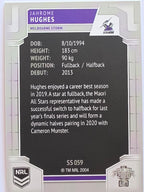 NRL 2020 Elite Silver Parallel #059 Jahrome Hughes Melbourne Storm