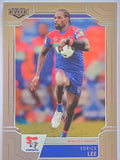 NRL 2020 Elite Silver Parallel #068 Edrick Lee Newcastle Knights