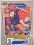 NRL 2020 Elite Silver Parallel #072 Connor Watson Newcastle Knights