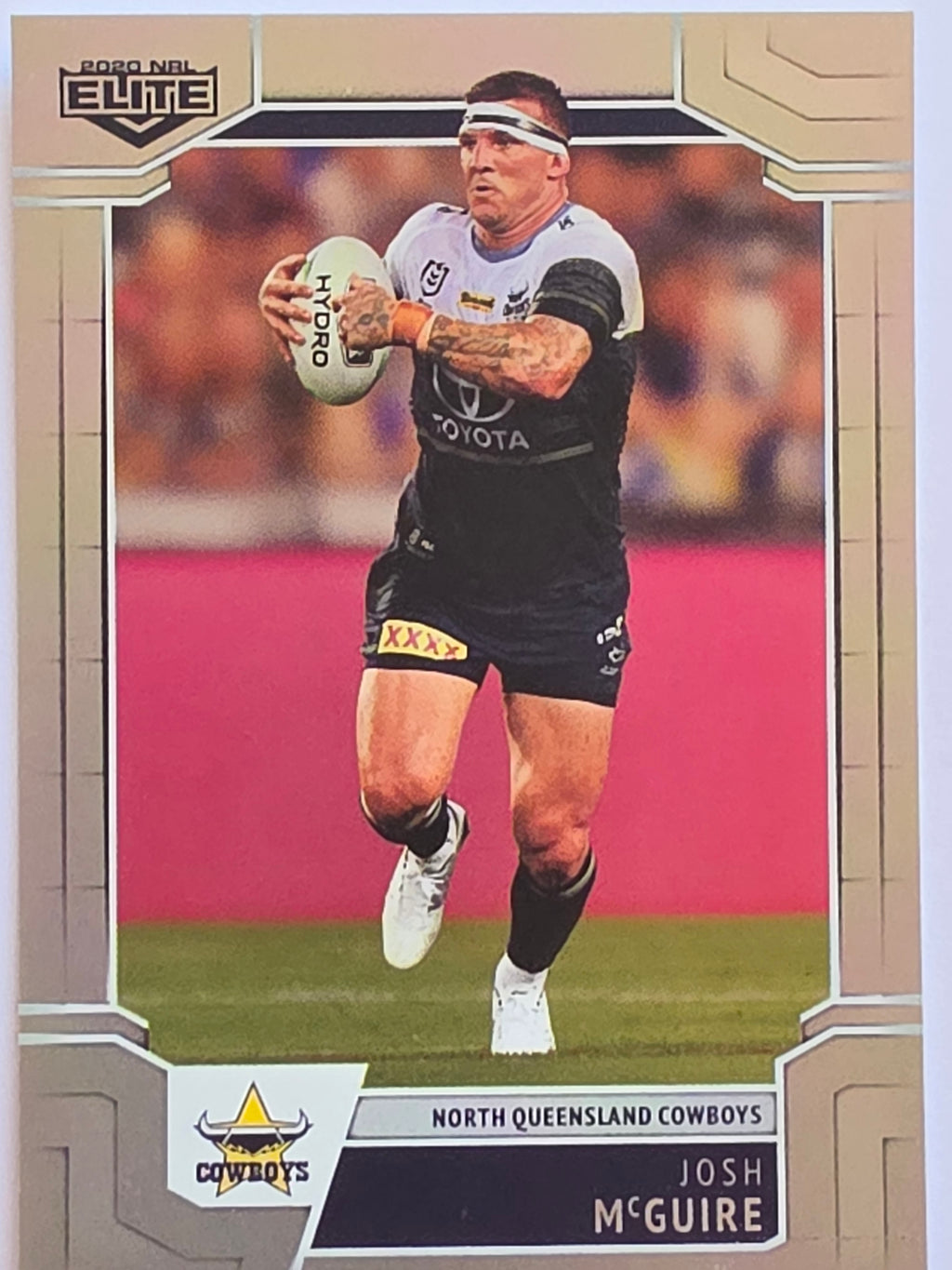 NRL 2020 Elite Silver Parallel #079 Josh McGuire North Queensland Cowboys