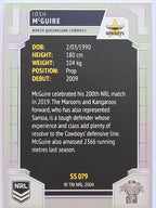NRL 2020 Elite Silver Parallel #079 Josh McGuire North Queensland Cowboys