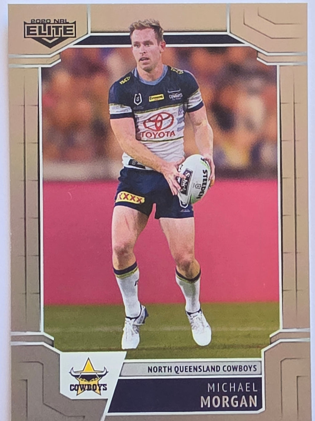 NRL 2020 Elite Silver Parallel #080 Michael Morgan North Queensland Cowboys