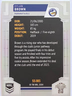 NRL 2020 Elite Silver Parallel #083 Dylan Brown Parramatta Eels