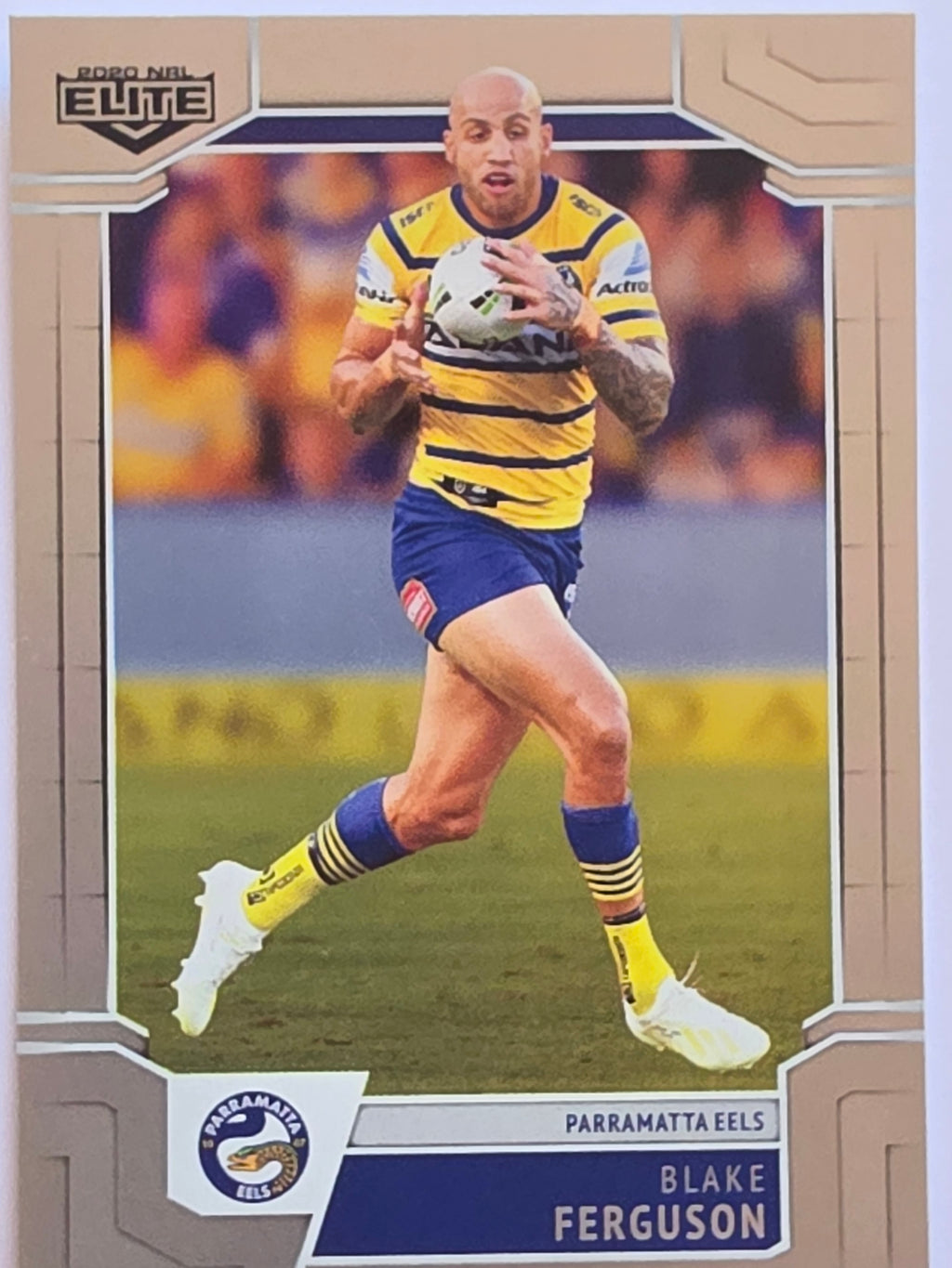 NRL 2020 Elite Silver Parallel #086 Blake Ferguson Parramatta Eels