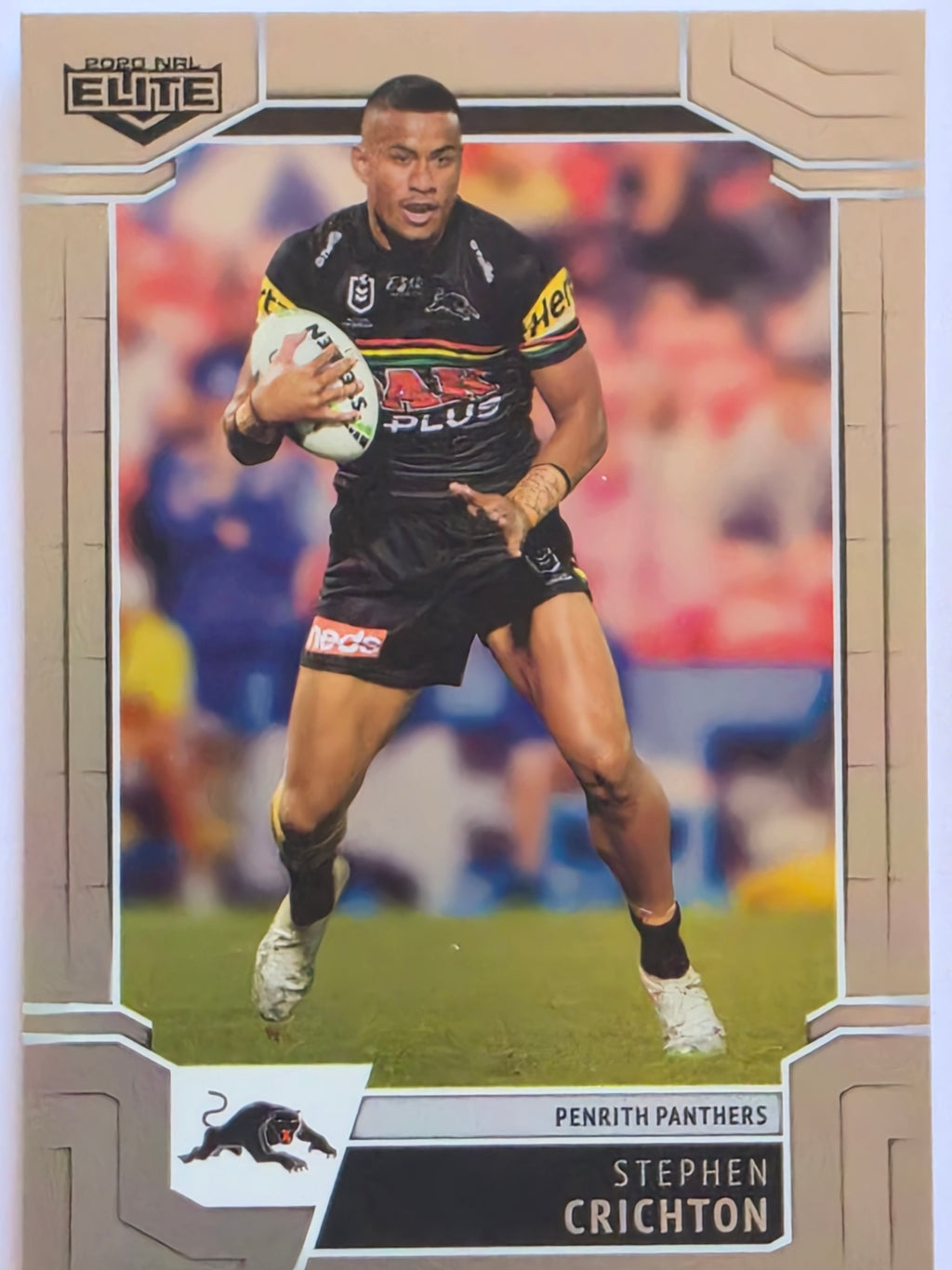 NRL 2020 Elite Silver Parallel #093 Stephen Crichton Penrith Panthers