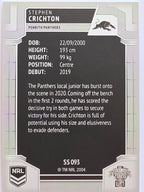 NRL 2020 Elite Silver Parallel #093 Stephen Crichton Penrith Panthers