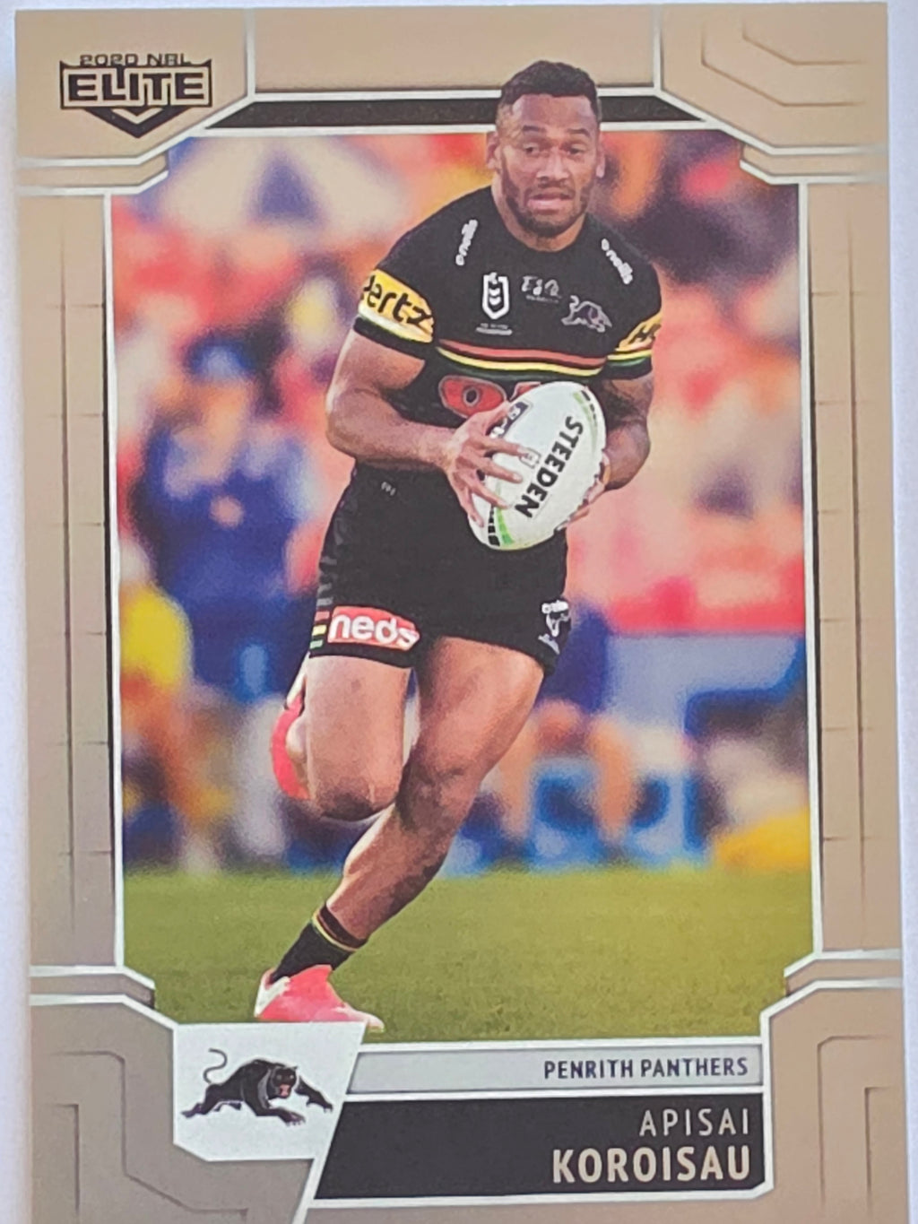 NRL 2020 Elite Silver Parallel #095 Apisai Koroisau Penrith Panthers