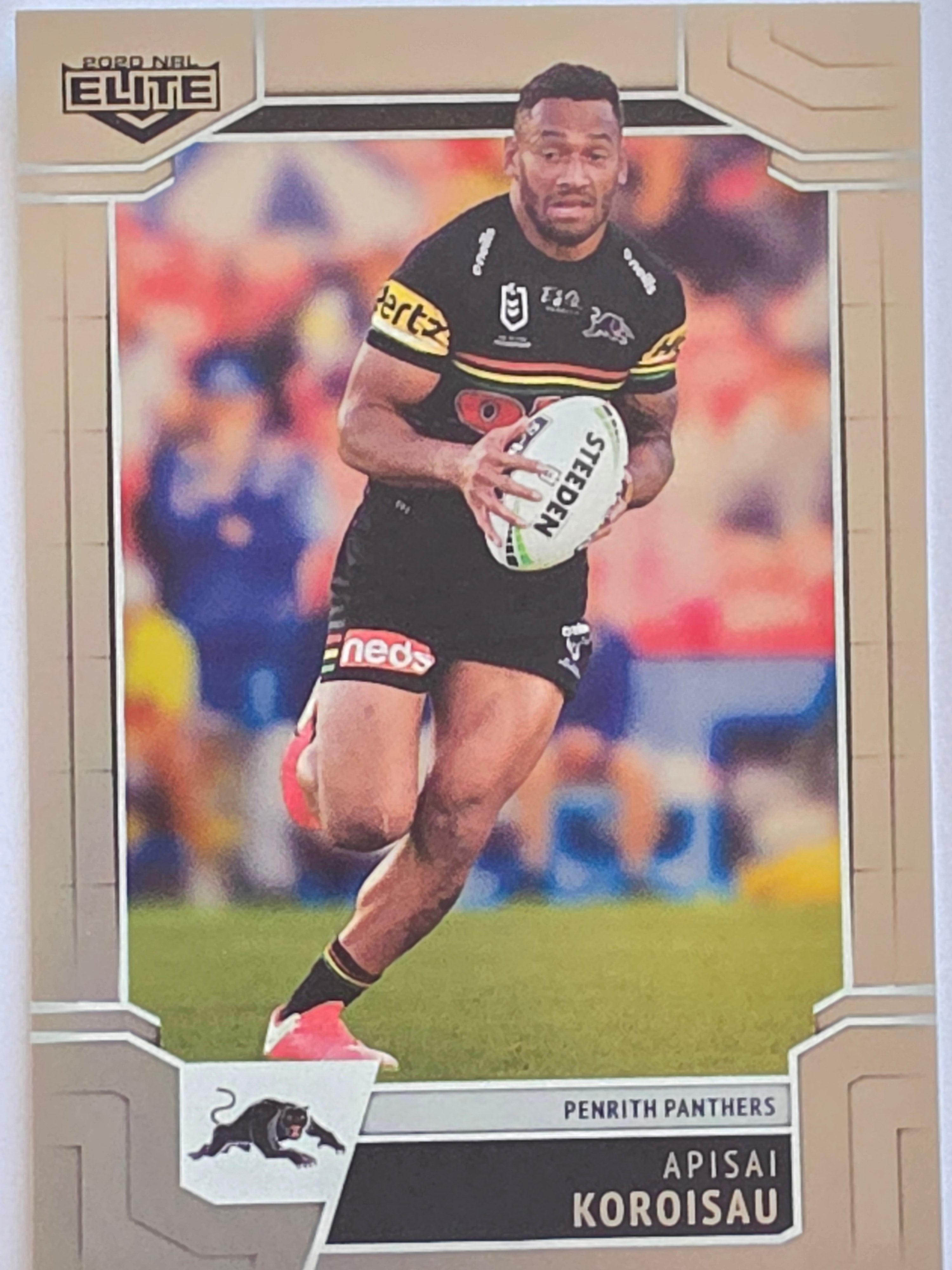 NRL 2020 Elite Silver Parallel #095 Apisai Koroisau Penrith Panthers