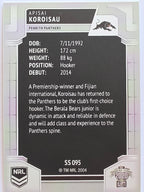 NRL 2020 Elite Silver Parallel #095 Apisai Koroisau Penrith Panthers
