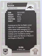 NRL 2020 Elite Silver Parallel #096 Brent Naden Penrith Panthers