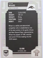 NRL 2020 Elite Silver Parallel #098 Dean Whare Penrith Panthers