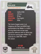 NRL 2020 Elite Silver Parallel #108 Cody Walker South Sydney Rabbitohs