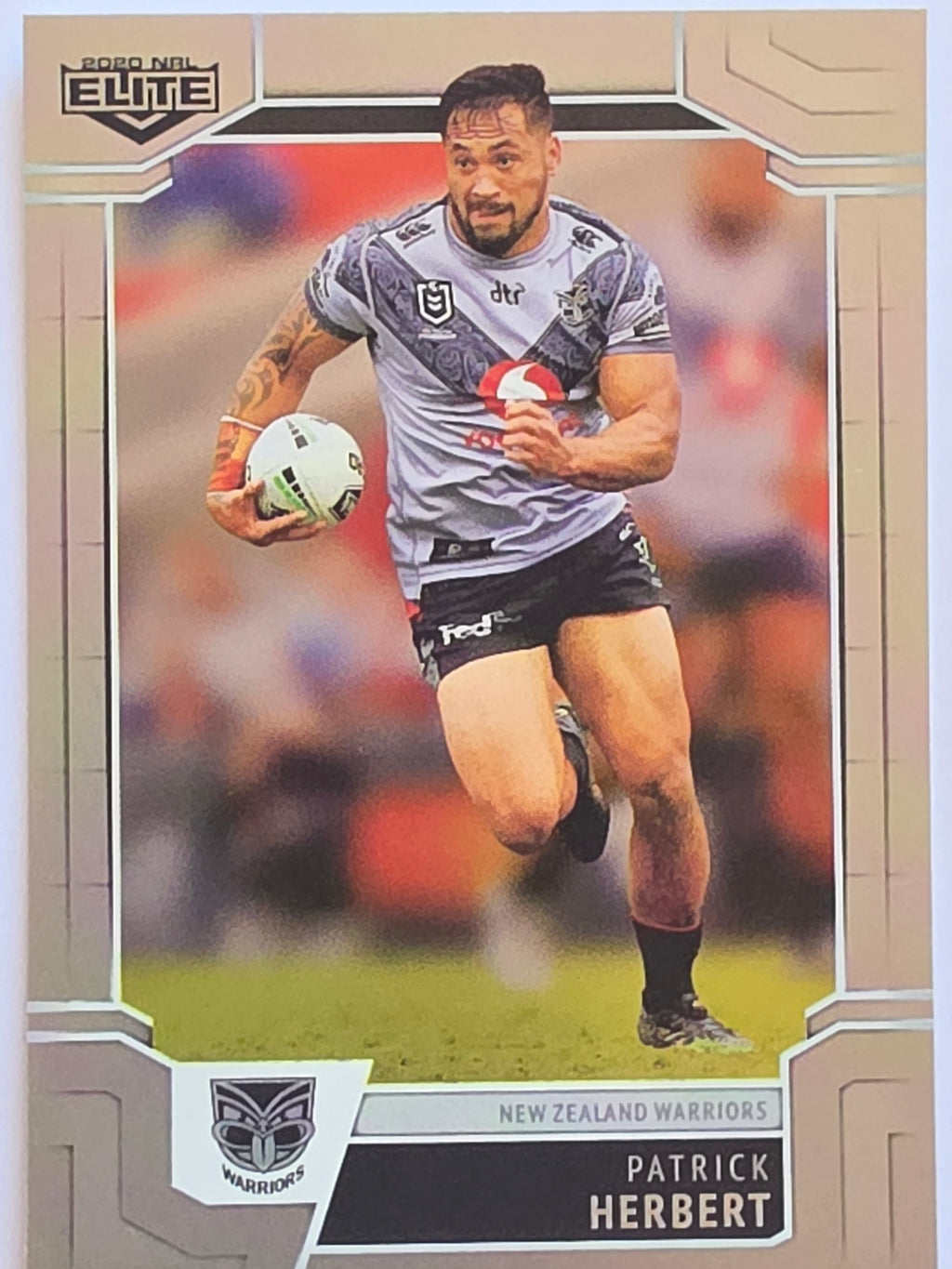 NRL 2020 Elite Silver Parallel #132 Patrick Herbert New Zealand Warriors