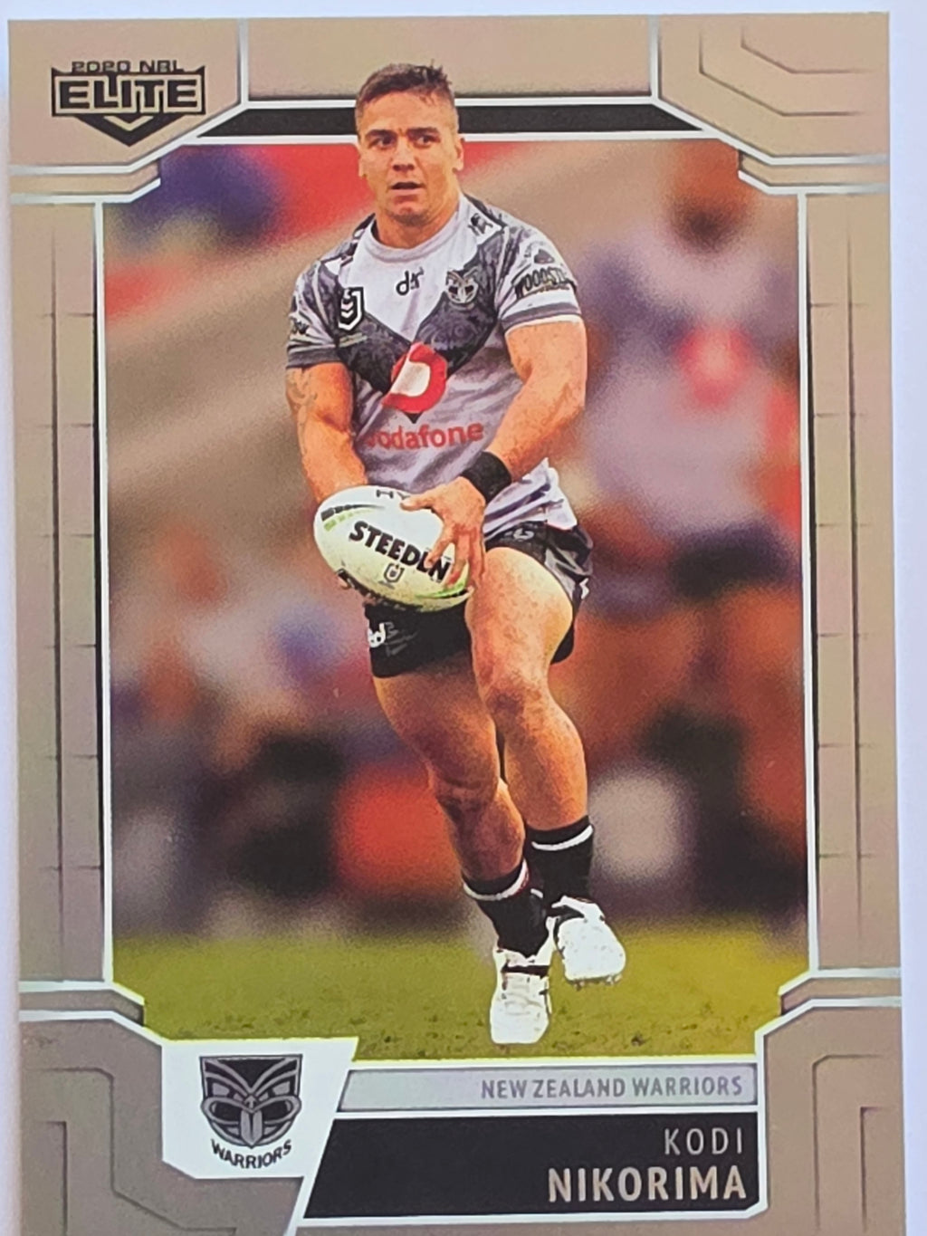 NRL 2020 Elite Silver Parallel #134 Kodi Nikorima New Zealand Warriors