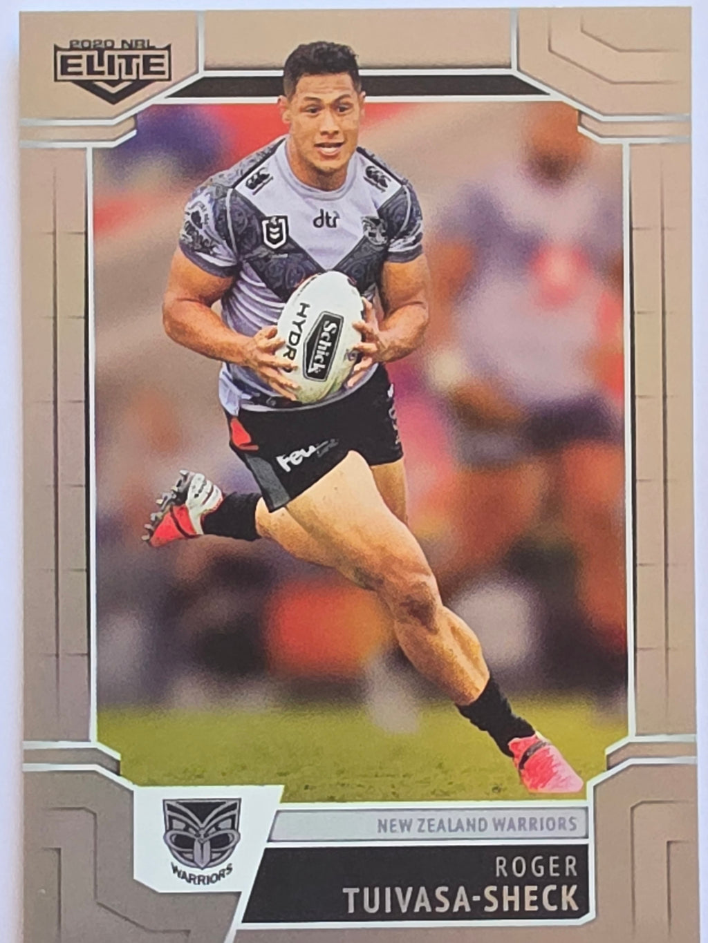 NRL 2020 Elite Silver Parallel #135 Roger Tuivasa-Sheck New Zealand Warriors