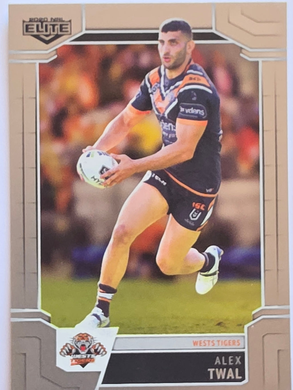 NRL 2020 Elite Silver Parallel #144 Alex Twal Wests Tigers