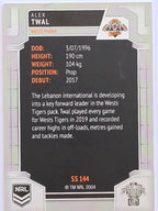 NRL 2020 Elite Silver Parallel #144 Alex Twal Wests Tigers