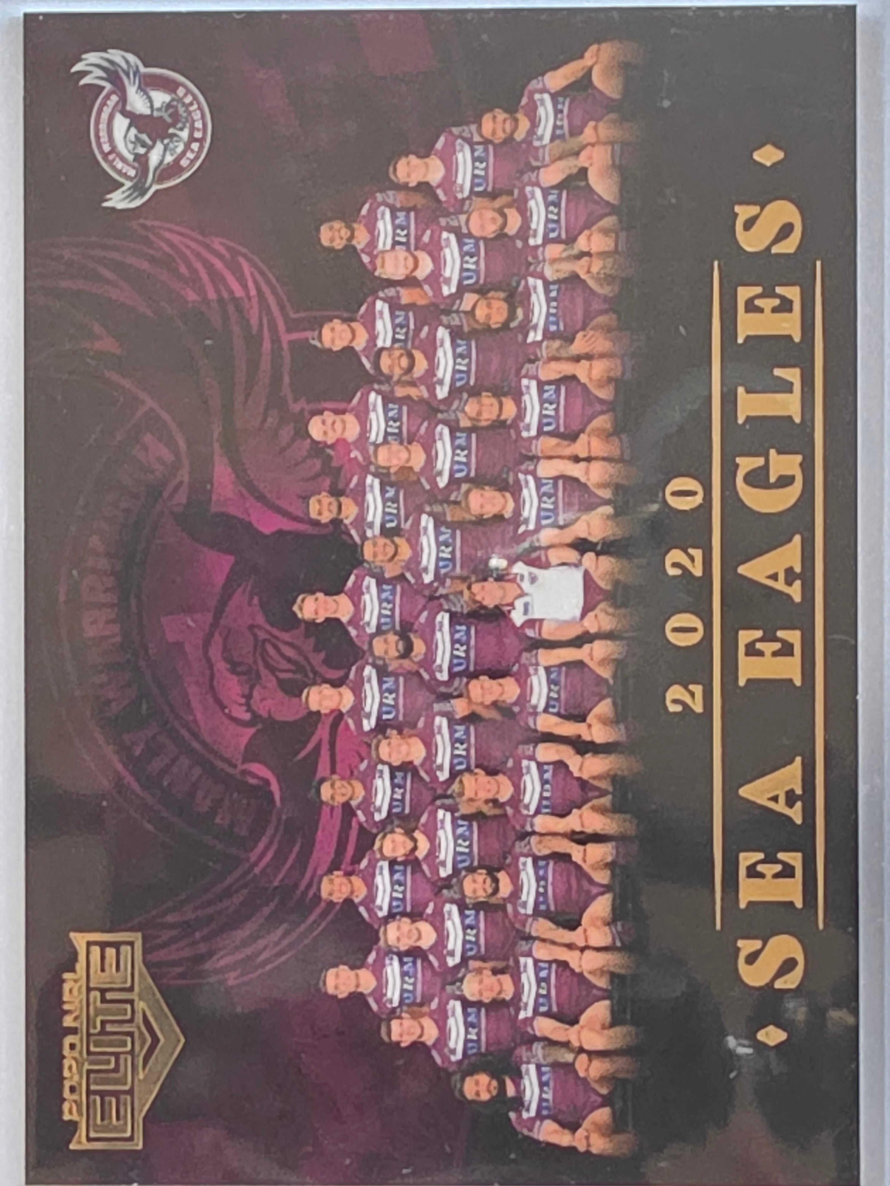 NRL 2020 Elite | Team Photo Manly Warringah Sea Eagles #CL06