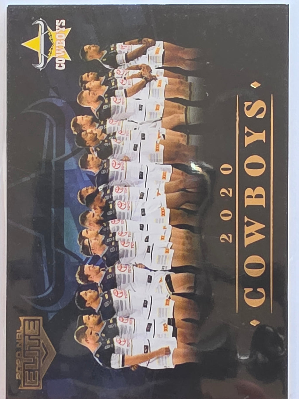 NRL 2020 Elite | Team Photo North Queensland Cowboys #CL09 (Includes Redemption Card)