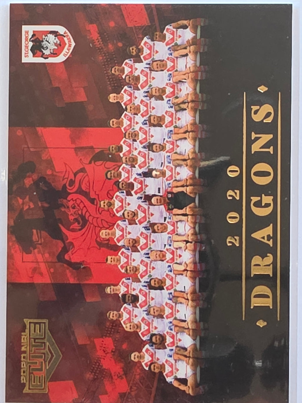 NRL 2020 Elite | Team Photo St George Illawarra Dragons #CL13