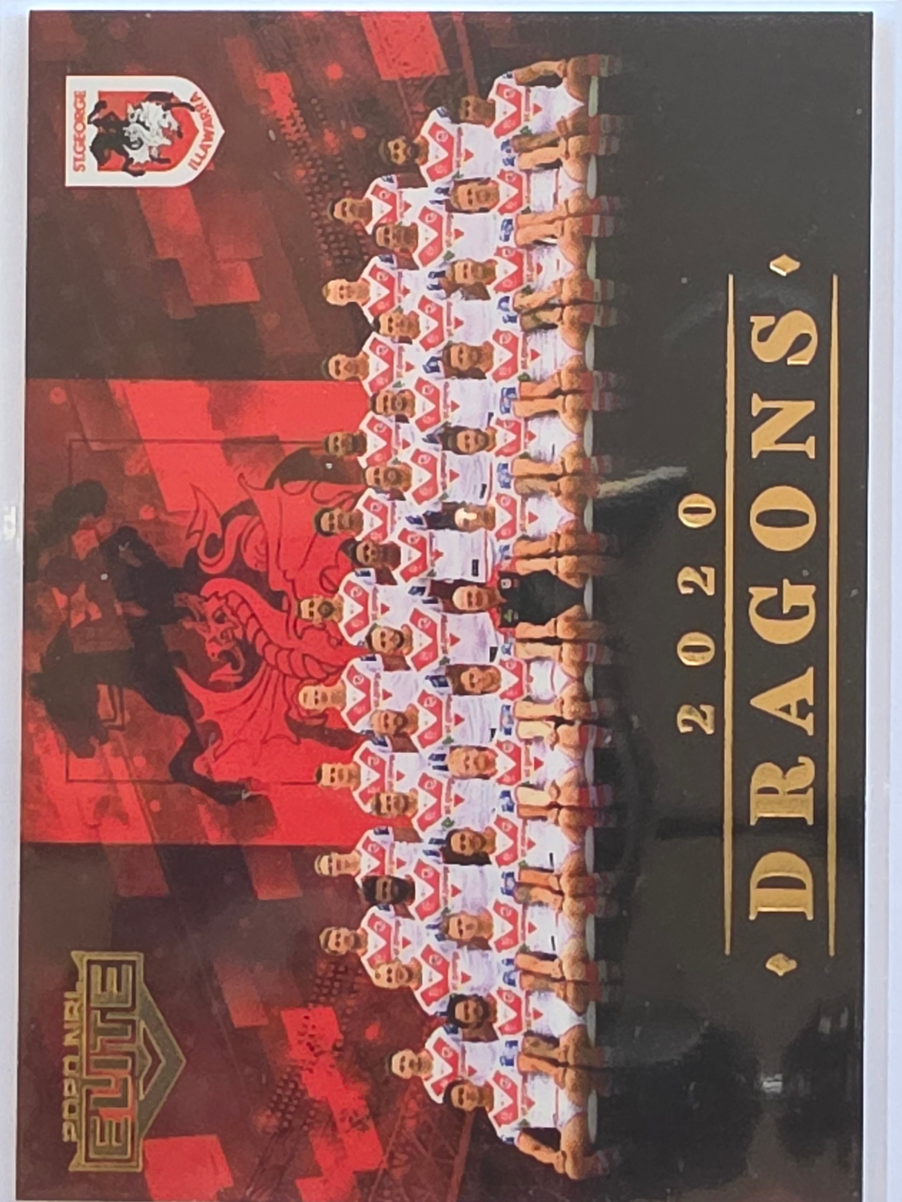 NRL 2020 Elite | Team Photo St George Illawarra Dragons #CL13