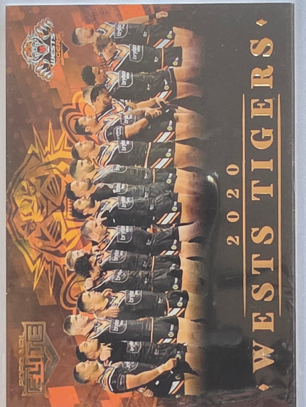 NRL 2020 Elite | Team Photo Wests Tigers #CL16 (Includes Redemption Card)