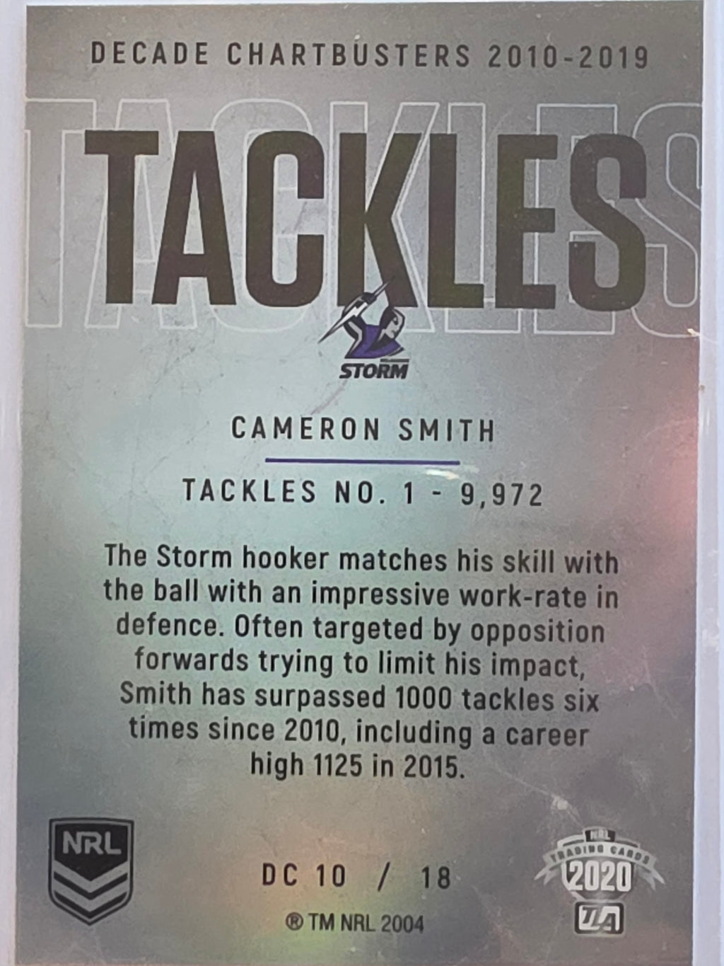 NRL 2020 Elite | Decade Chartbusters | #DC10 | Cameron Smith | Melbourne Storm