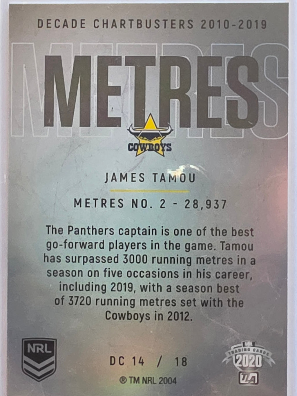 NRL 2020 Elite | Decade Chartbusters | #DC14 | James Tamou | North Queensland Cowboys