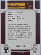NRL 2020 Elite |NRLW | #NRLW05 | Chelsea Lenarduzzi | Brisbane Broncos
