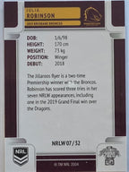 NRL 2020 Elite |NRLW | #NRLW07 | Julia Robinson | Brisbane Broncos