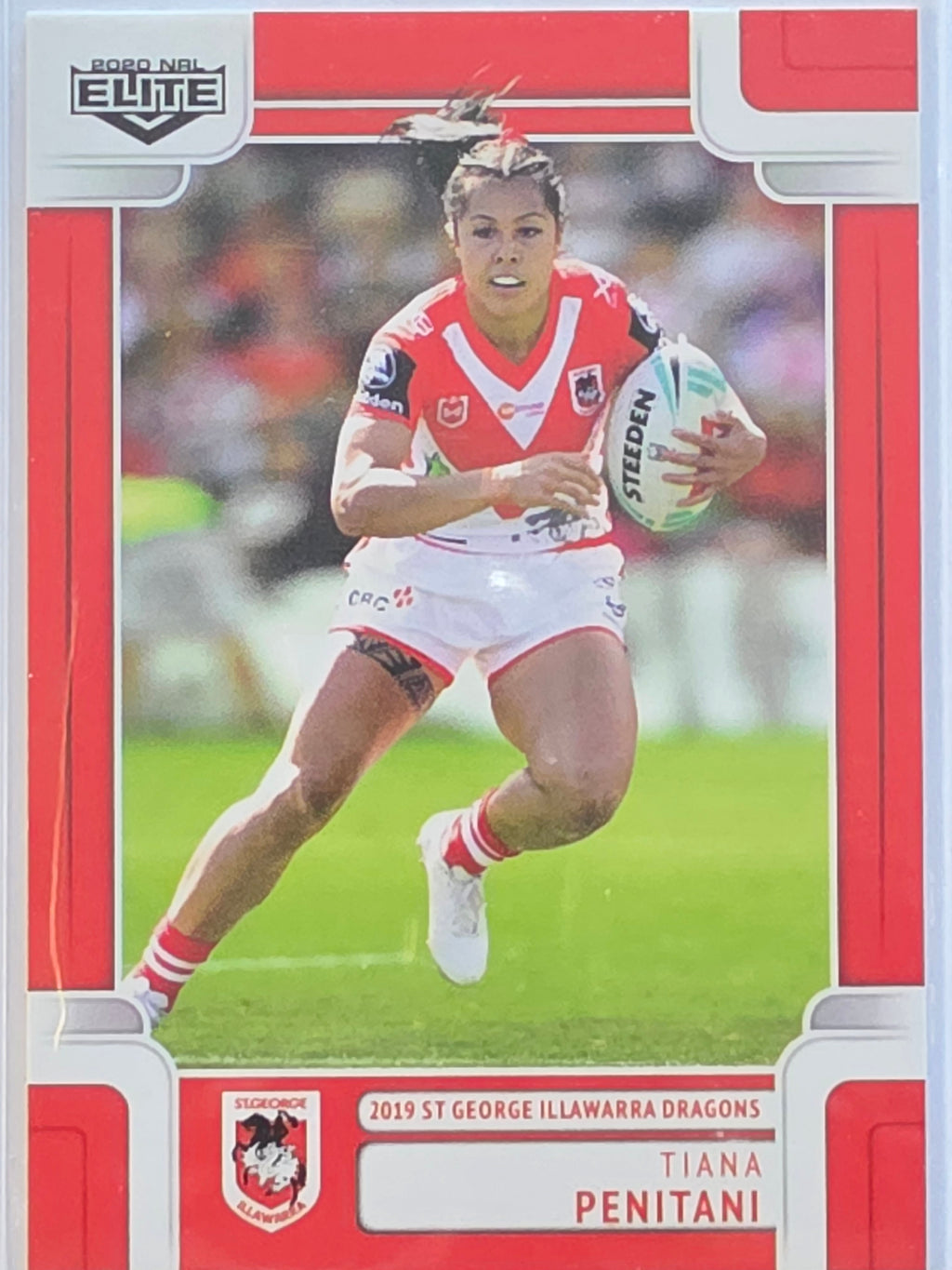 NRL 2020 Elite |NRLW | #NRLW12 | Tiana Penitani | St George Dragons