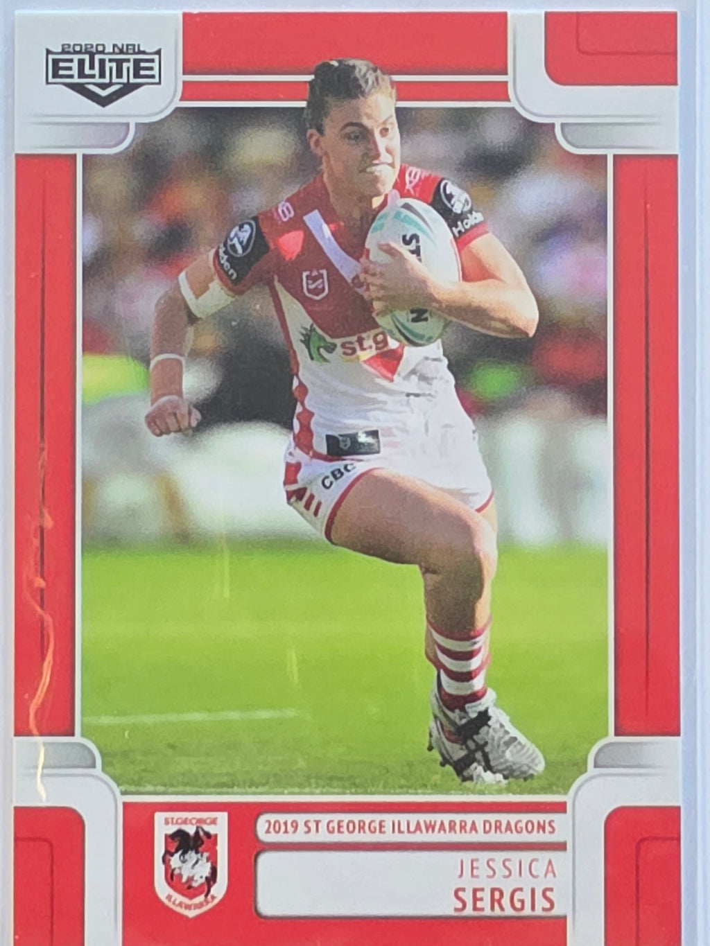 NRL 2020 Elite |NRLW | #NRLW13 | Jessica Sergis | St George Dragons