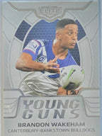 NRL 2020 Elite | Young Guns White | #YG06 | Brandon Wakeham | Canterbury Bankstown Bulldogs