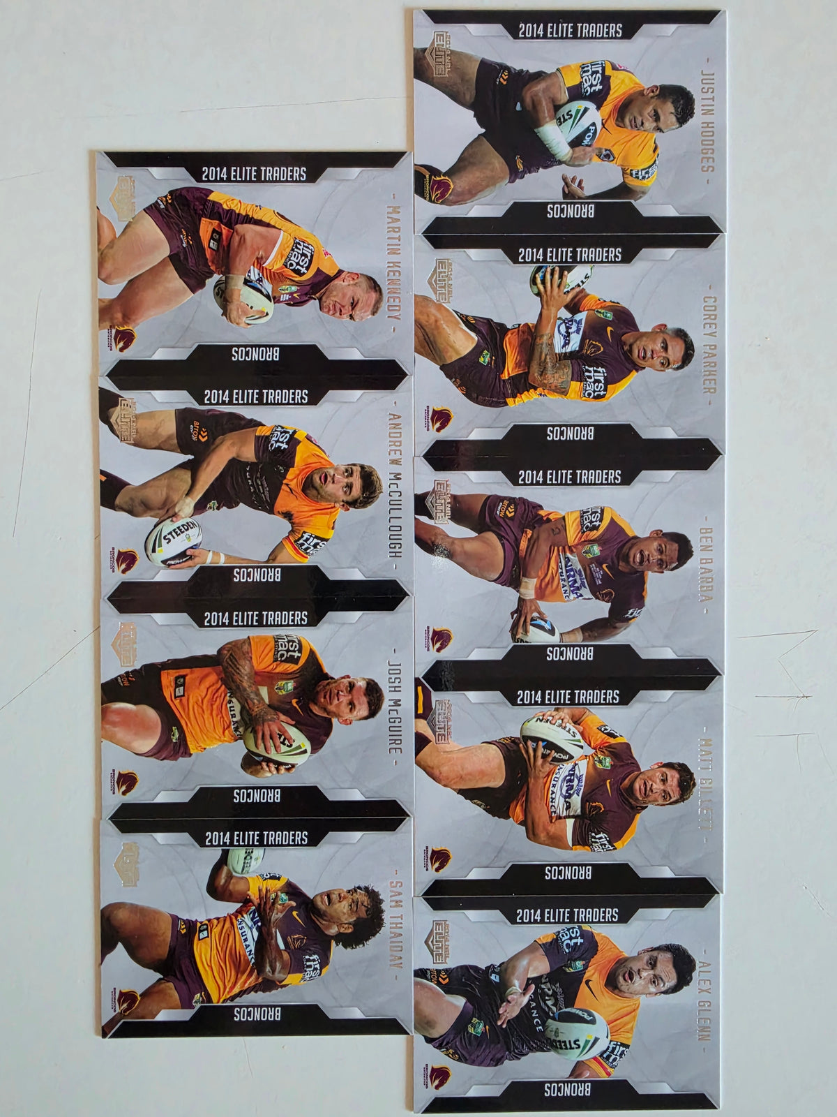 NRL 2014 Elite | Brisbane Broncos Base Team Set
