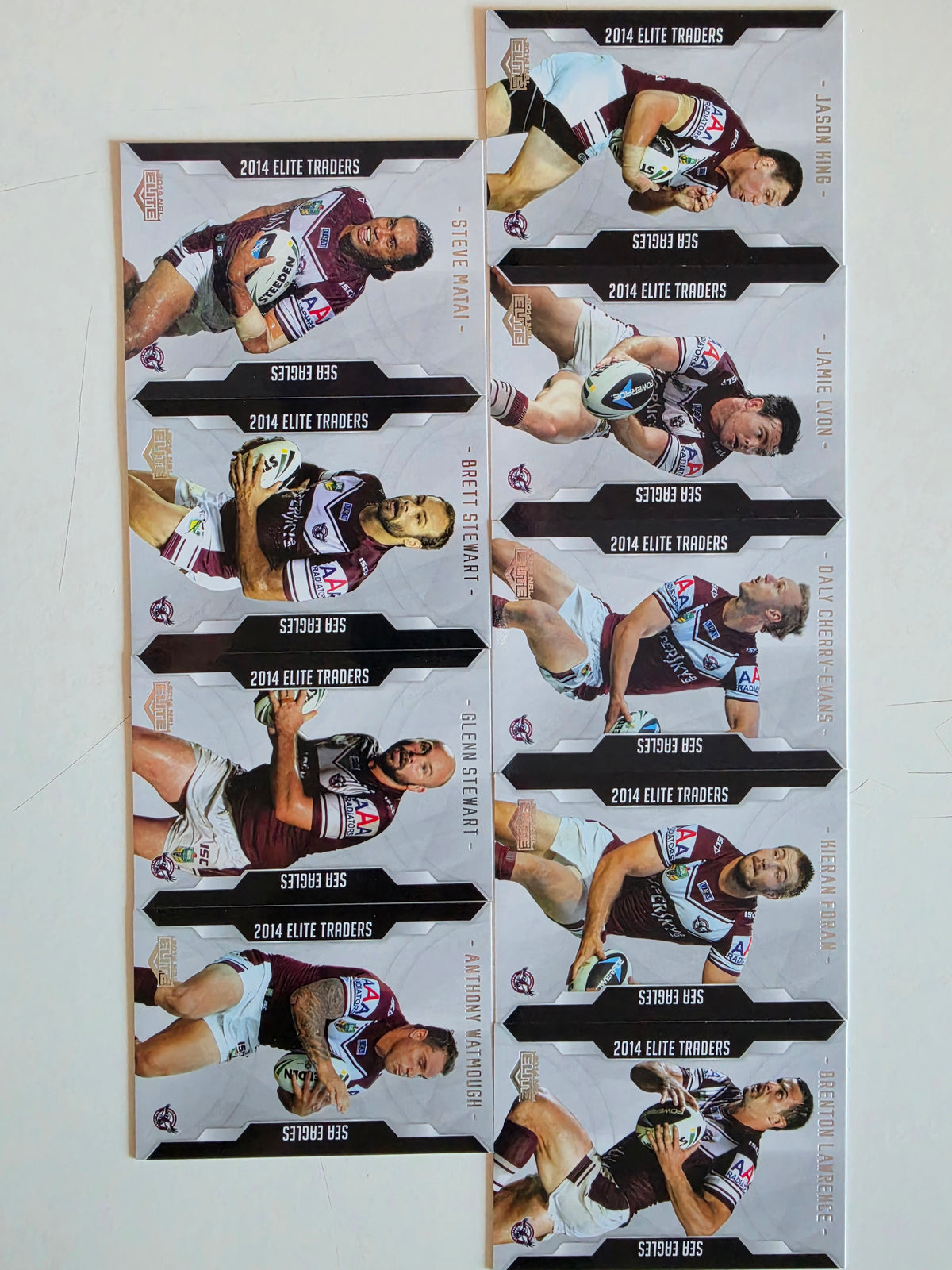 NRL 2014 Elite | Manly Warringah Sea Eagles Base Team Set