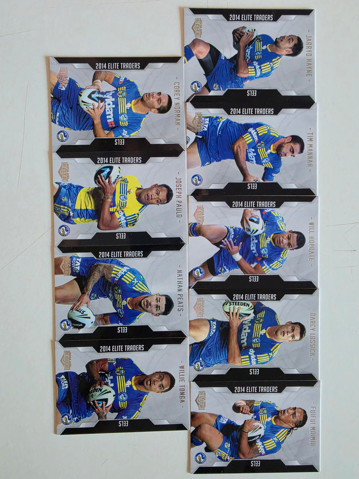 NRL 2014 Elite | Parramatta Eels Base Team Set