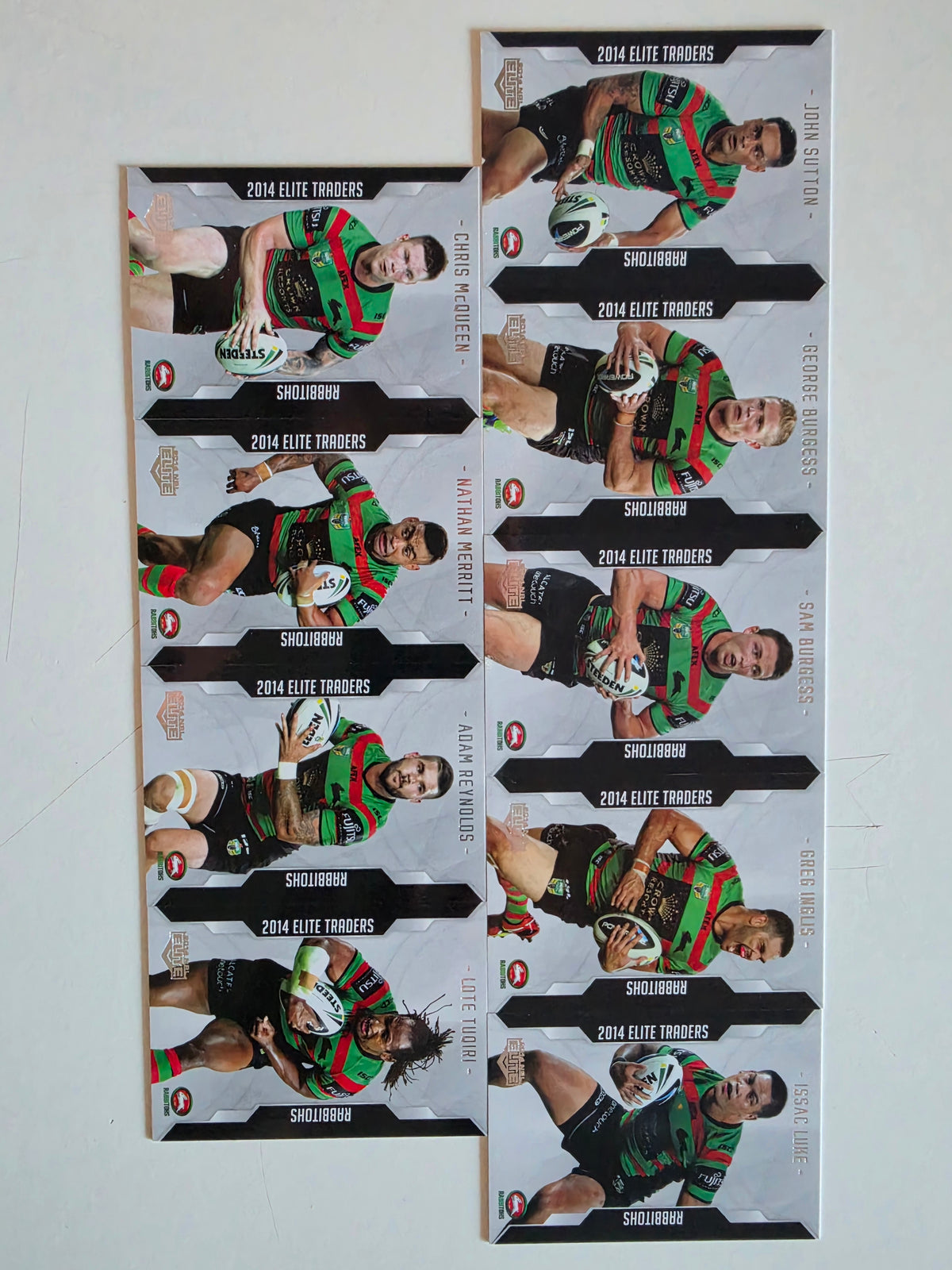 NRL 2014 Elite | South Sydney Rabbitohs Base Team Set