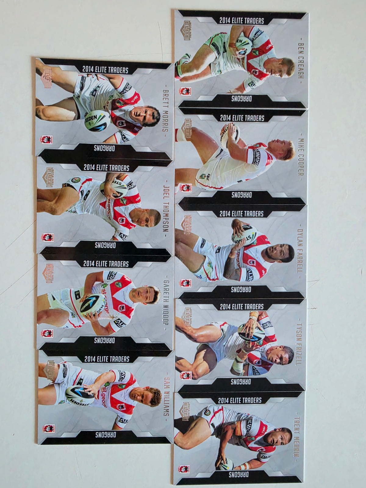 NRL 2014 Elite | St George Illawarra Dragons Base Team Set