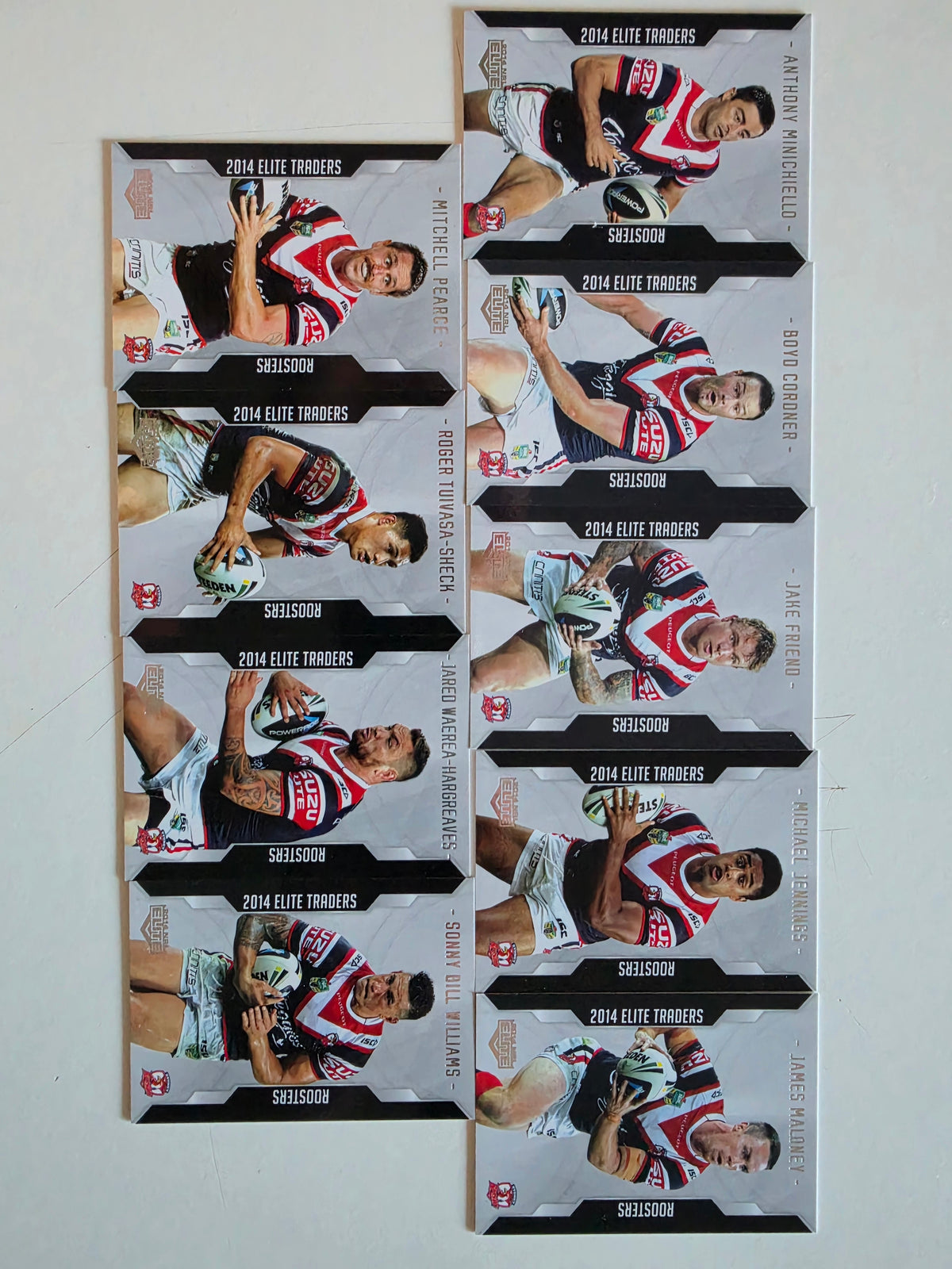 NRL 2014 Elite | Sydney Roosters Base Team Set