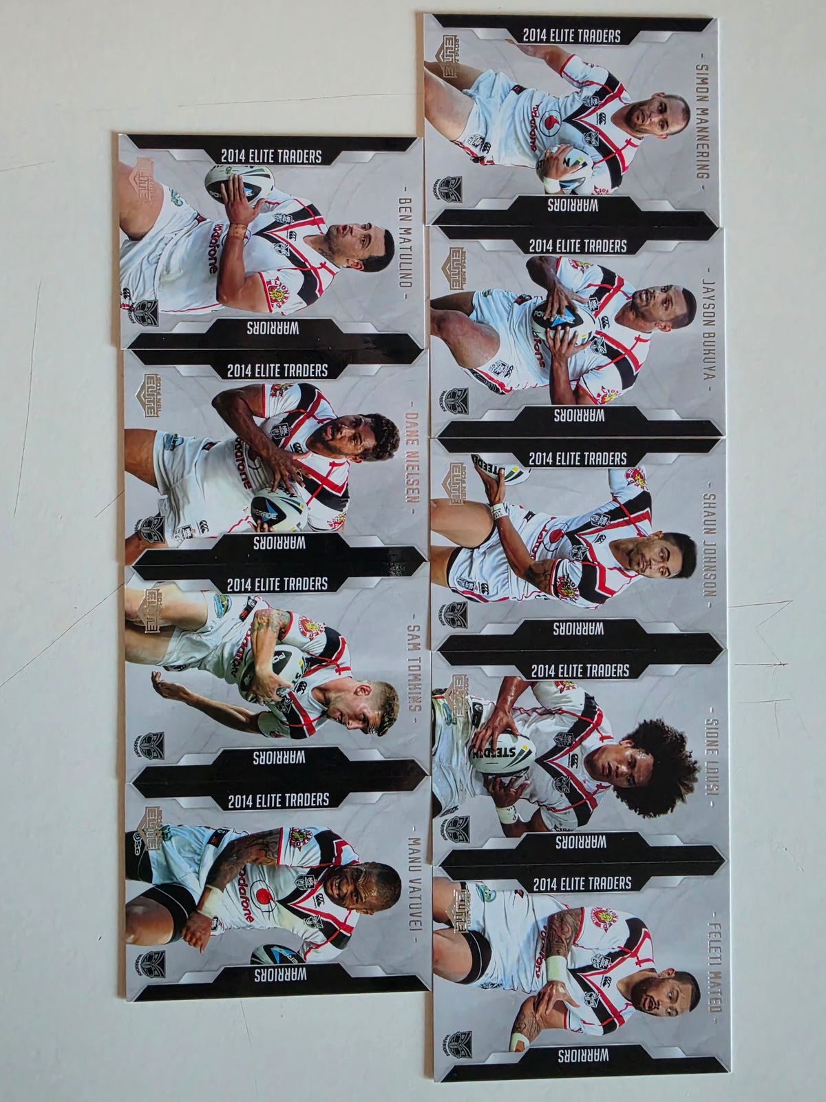 NRL 2014 Elite | New Zealand Warriors Base Team Set