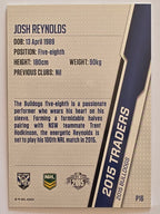 NRL 2015 Traders | Silver Parallel #P16 Josh Reynolds Canterbury Bulldogs