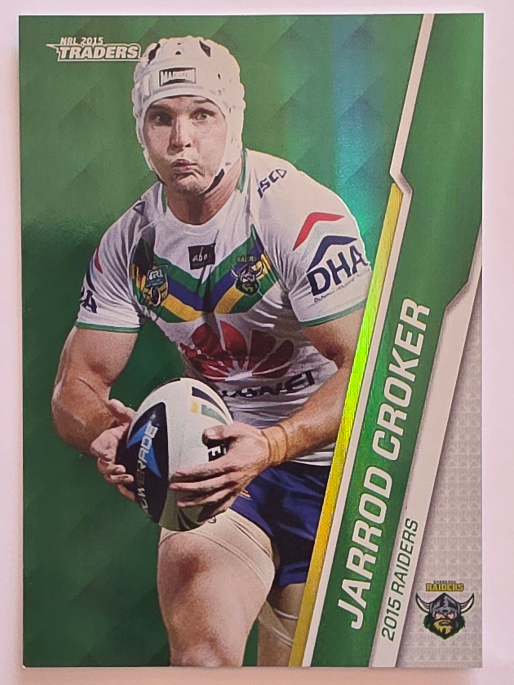 NRL 2015 Traders | Silver Parallel #P21 Jarrod Croker Canberra Raiders